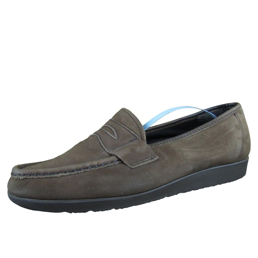 I Heart Comfort Women's Penny Loafer Brown Leather Sz 10 Medium Gently Used 2025
